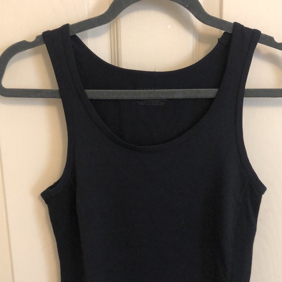 Black stretchy fitted dress - Picture 2 of 3